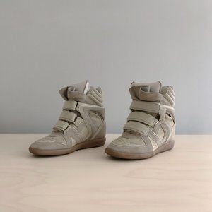 Isabel Marant BEKETT Leather Sneakers Size 37
